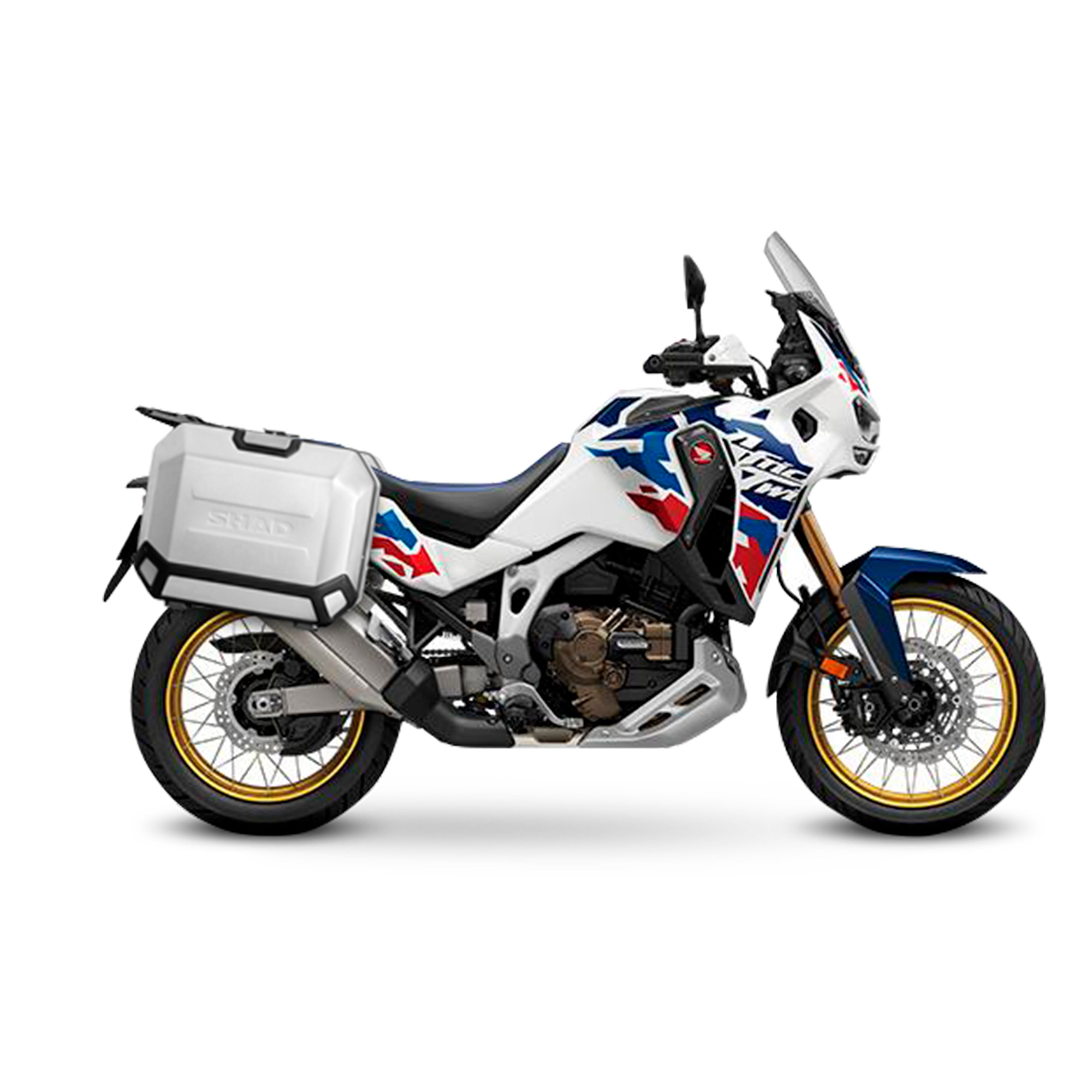 SHAD 4P System Side Bracket Africa Twin CRF 1100L Adventure Sport 2022-2025