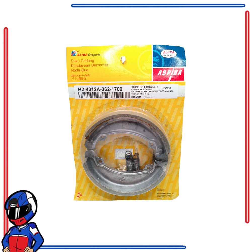 Aspira Brake Shoe Honda Click PCX ADV