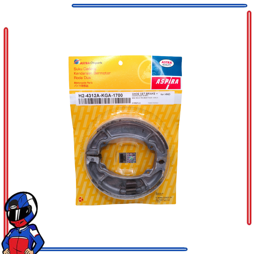 Aspira Brake Shoe Honda Click PCX ADV