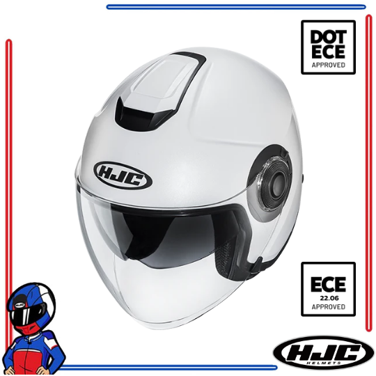 HJC Helmets i40N Pearl White