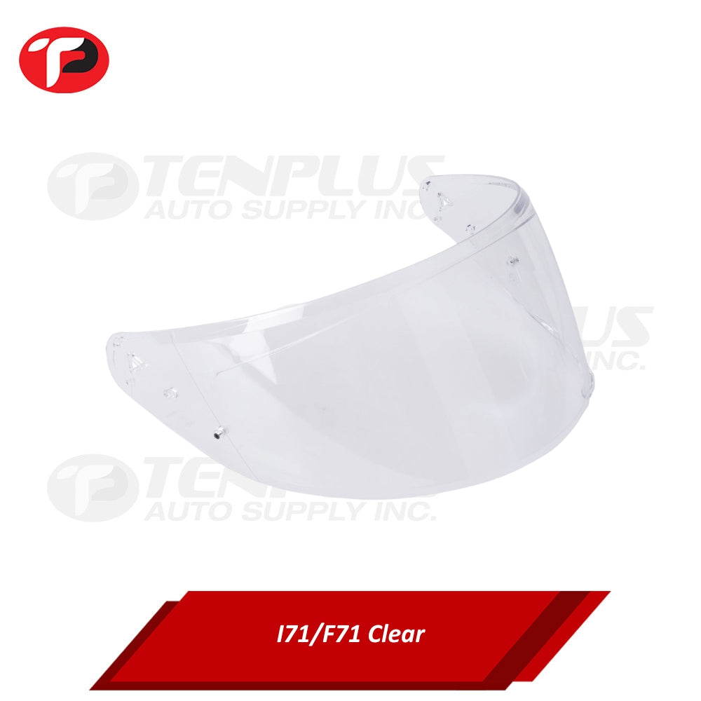 HJC Helmets Face Shield Lens for i71 F71 Clear; Smoke; Dark Smoke; Iridium Silver; Iridium Blue; Iridium Gold; Iridium Fire Red