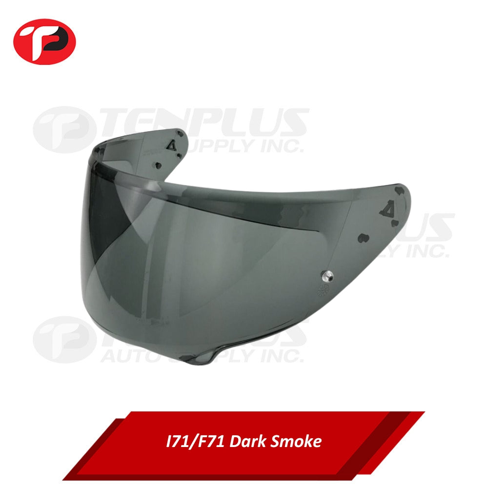 HJC Helmets Face Shield Lens for i71 F71 Clear; Smoke; Dark Smoke; Iridium Silver; Iridium Blue; Iridium Gold; Iridium Fire Red