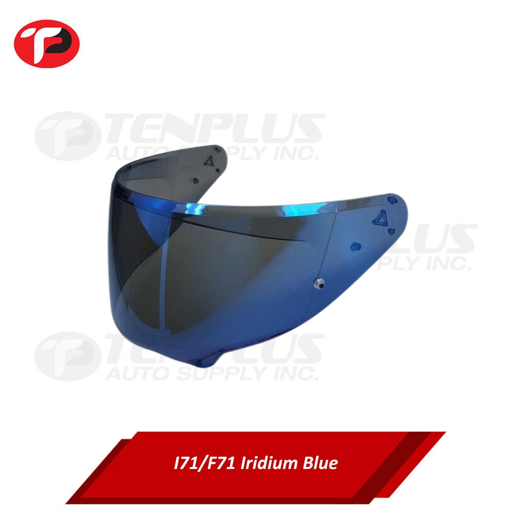 HJC Helmets Face Shield Lens for i71 F71 Clear; Smoke; Dark Smoke; Iridium Silver; Iridium Blue; Iridium Gold; Iridium Fire Red