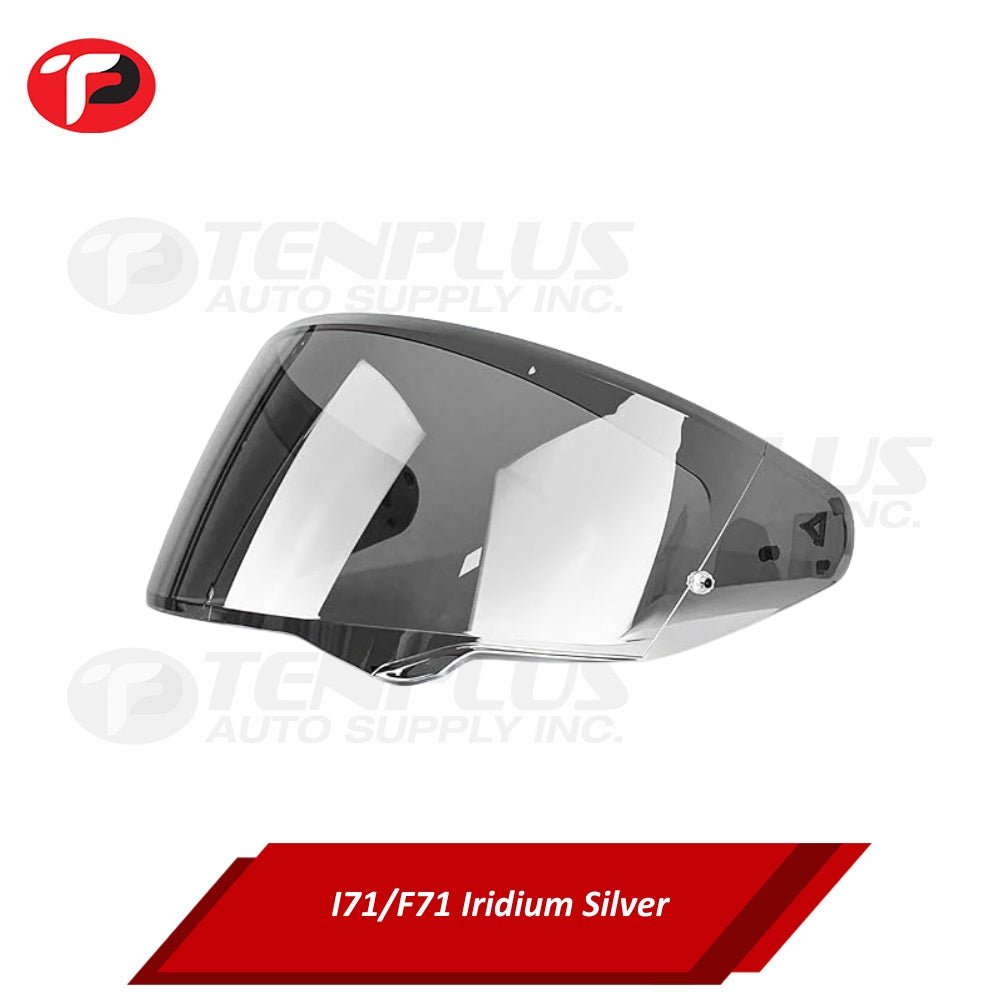 HJC Helmets Face Shield Lens for i71 F71 Clear; Smoke; Dark Smoke; Iridium Silver; Iridium Blue; Iridium Gold; Iridium Fire Red