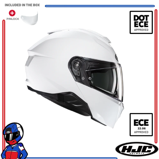 HJC Helmets i91 Pearl White