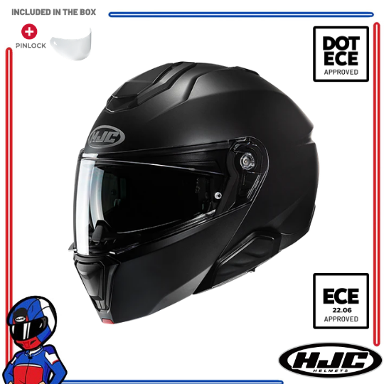 HJC Helmets i91 Semi Flat Black