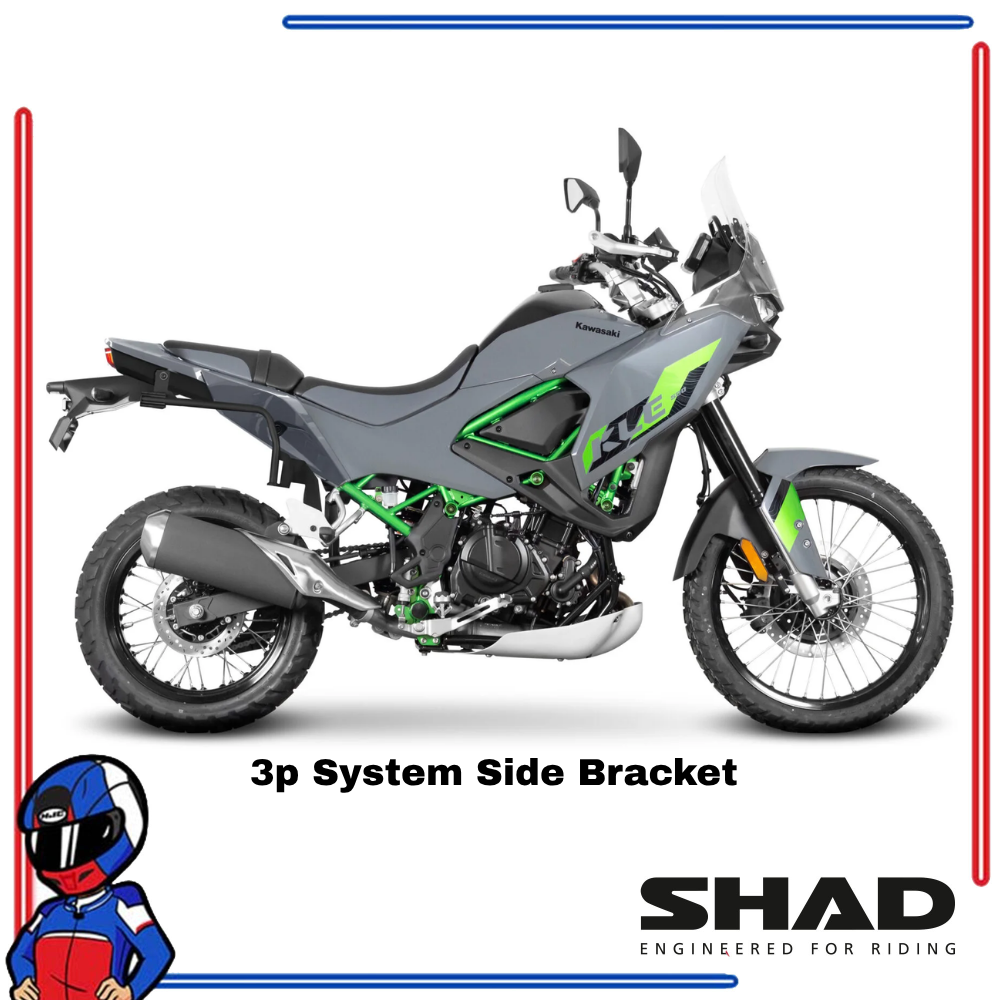 SHAD 3P System Side Bracket Kawasaki KLE 500 2026