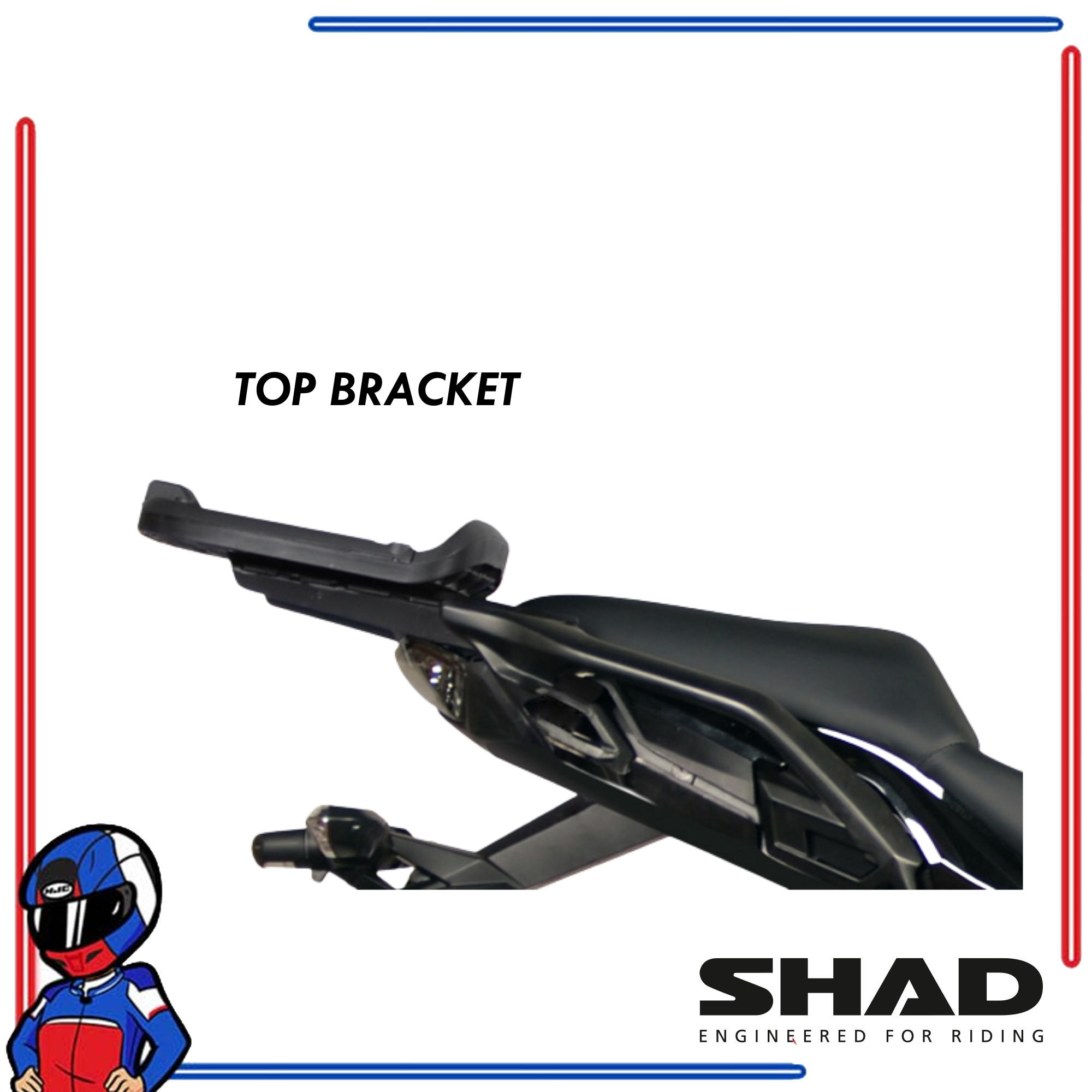 SHAD Motorcycle Bracket Versys 650 2015-2025