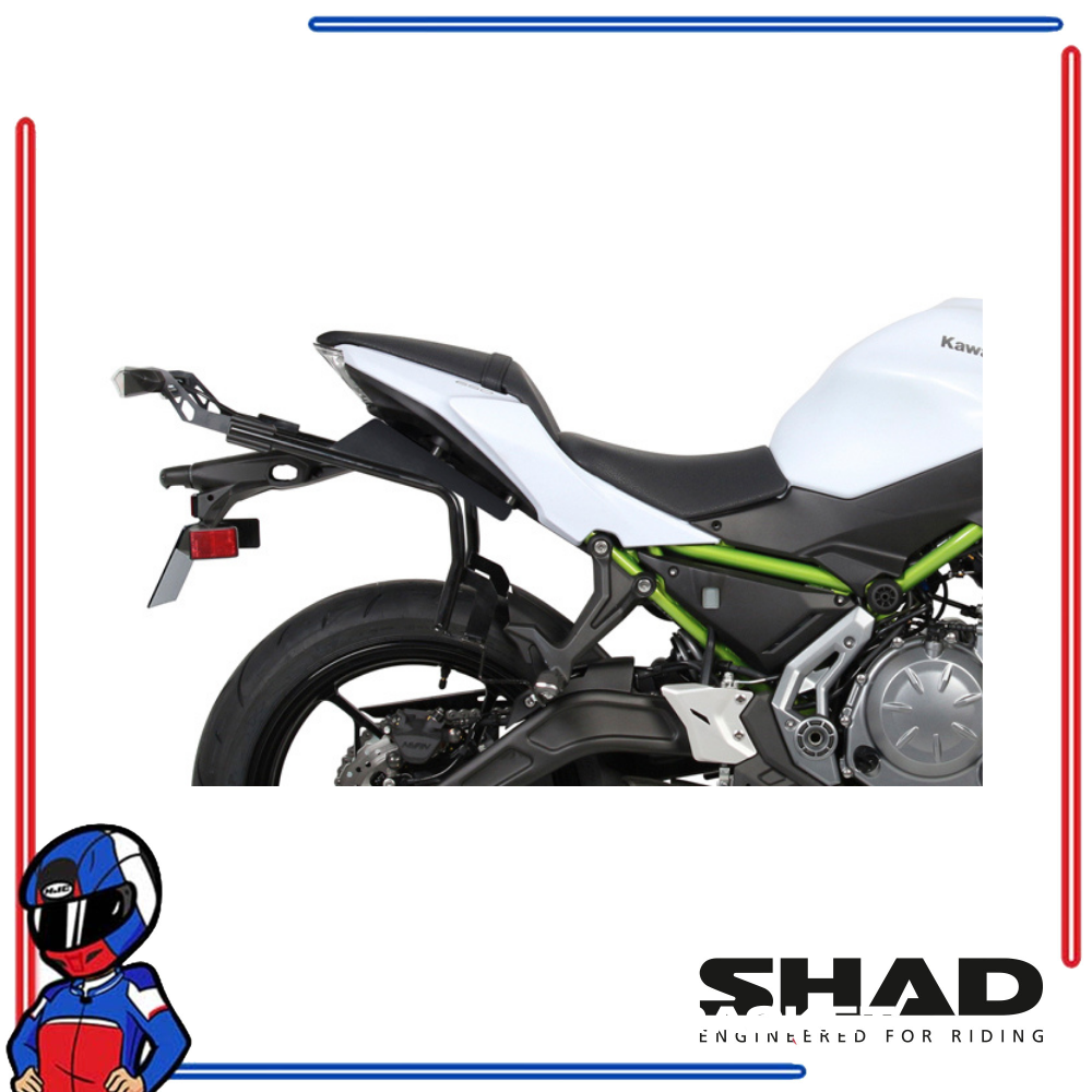 SHAD 3P System Side Bracket Kawasaki Ninja 650 2017-2025