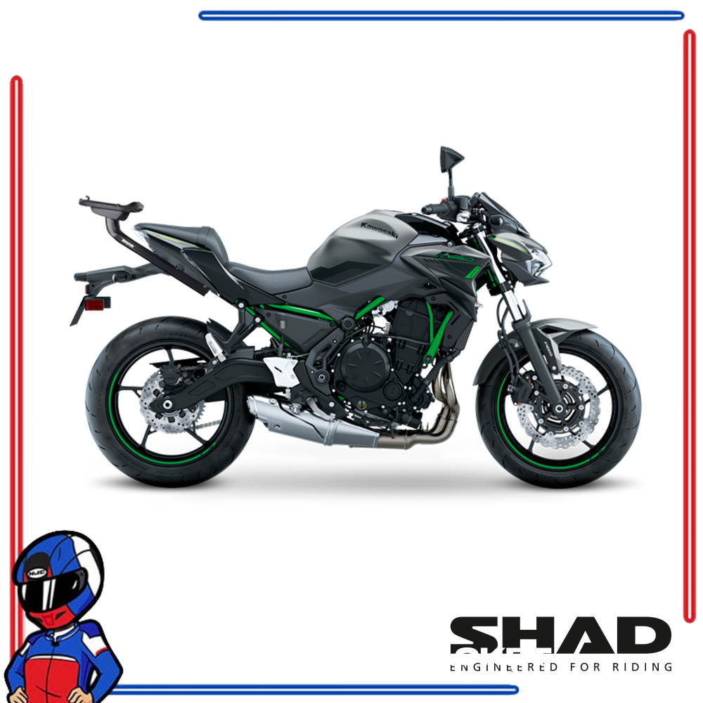 SHAD Motorcycle Box Bracket Kawasaki Ninja 650 2017-2025