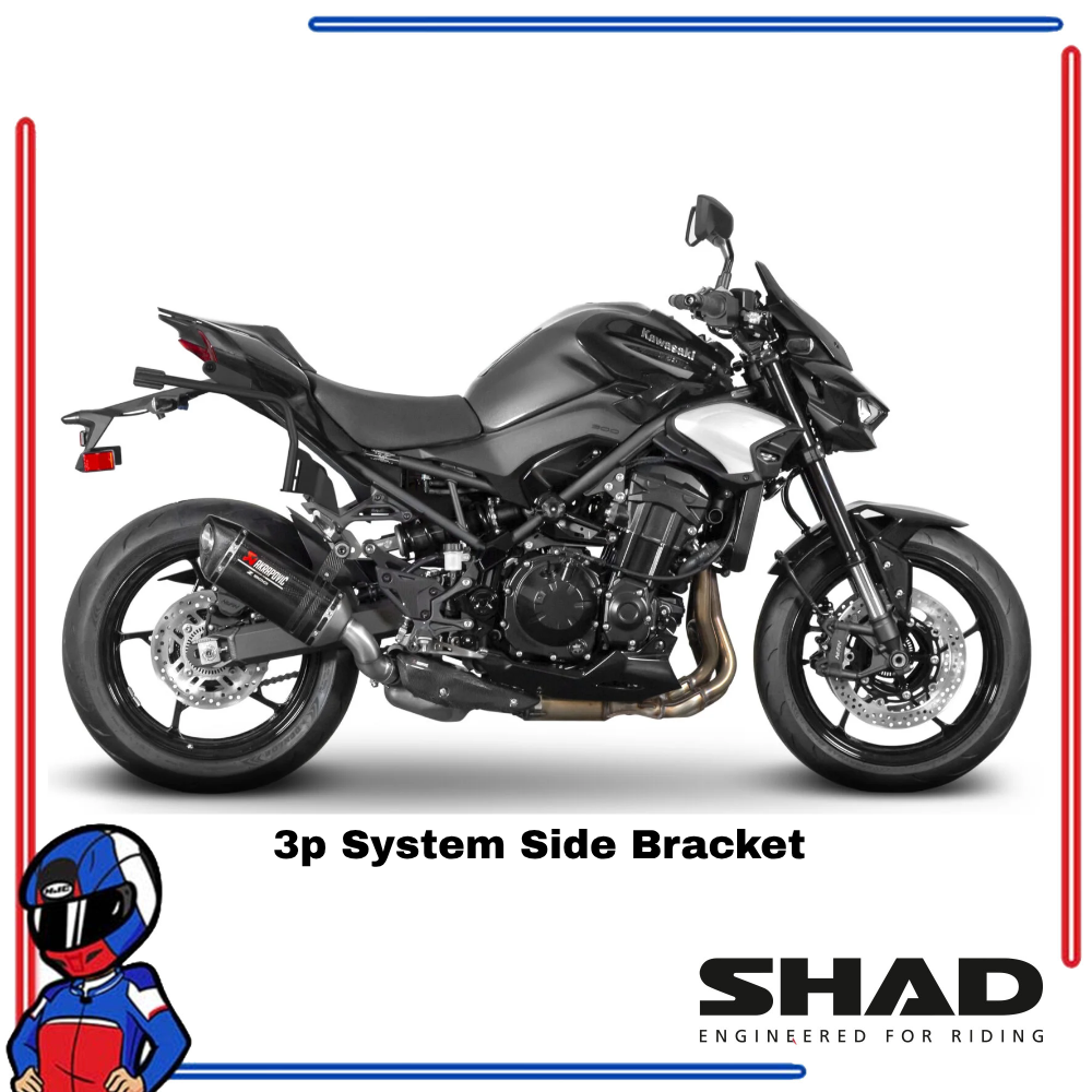 SHAD 3P System Side Bracket Kawasaki Z900 2025-2026