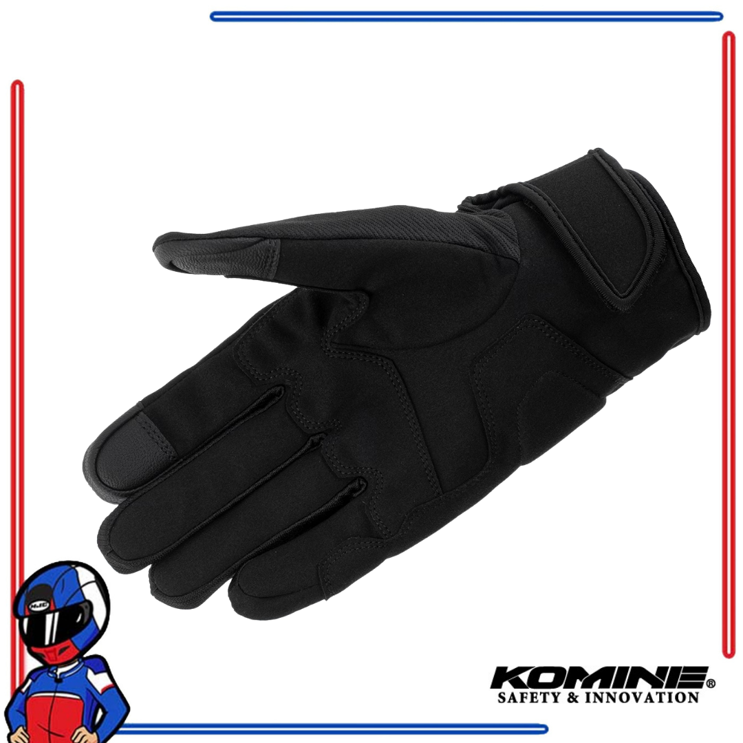KOMINE SUPERFIT Protect Rain Gloves Black