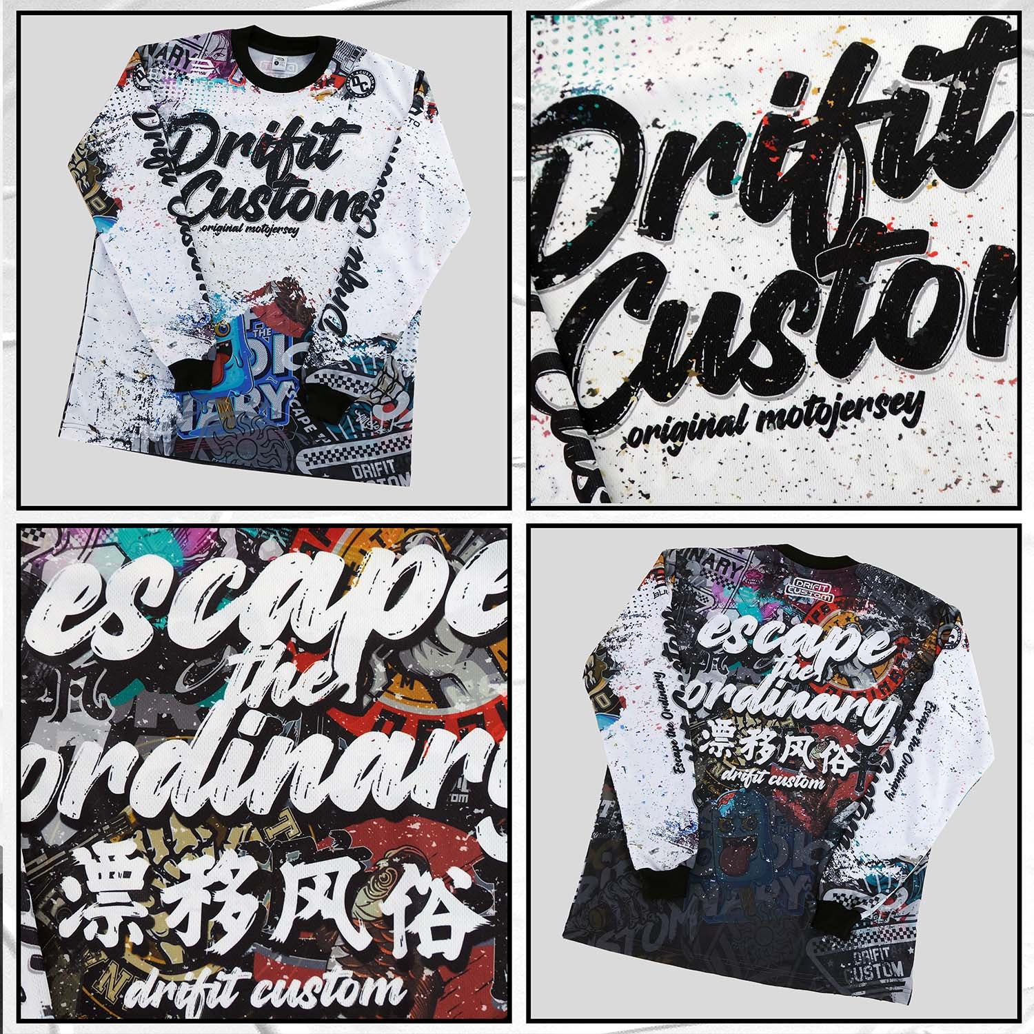 DRIFIT Custom Moto Jersey LOADED