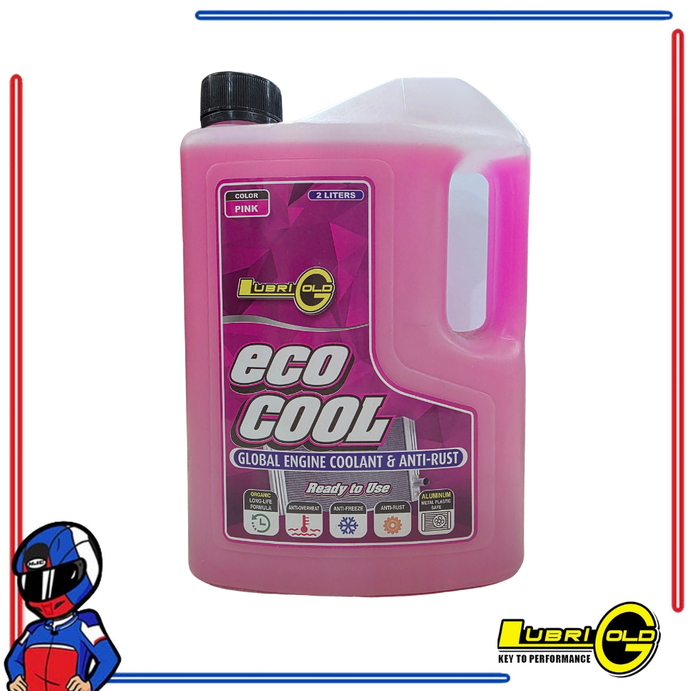 Lubrigold Eco Cool Coolant and Anti-Rust Pink 2L