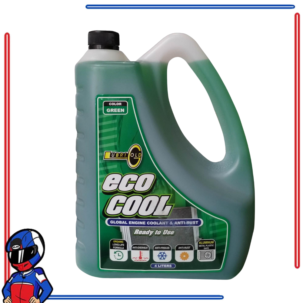 Lubrigold Eco Cool Coolant and Anti-Rust Green 4L