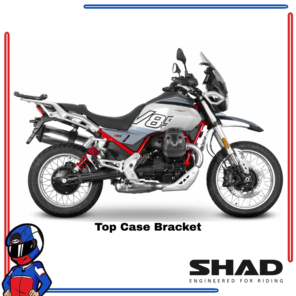 SHAD Top Box Bracket Moto Guzzi V85 TT; V85 TT TRAVEL 2024-2026