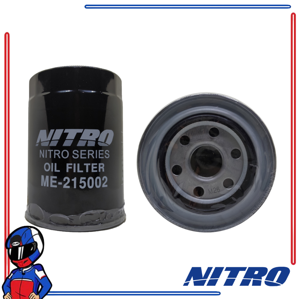 Nitro Oil Filter Mitsubishi Pajero; Triton; Strada; Montero 4M40/4M41/6G74; Hyundai D4D