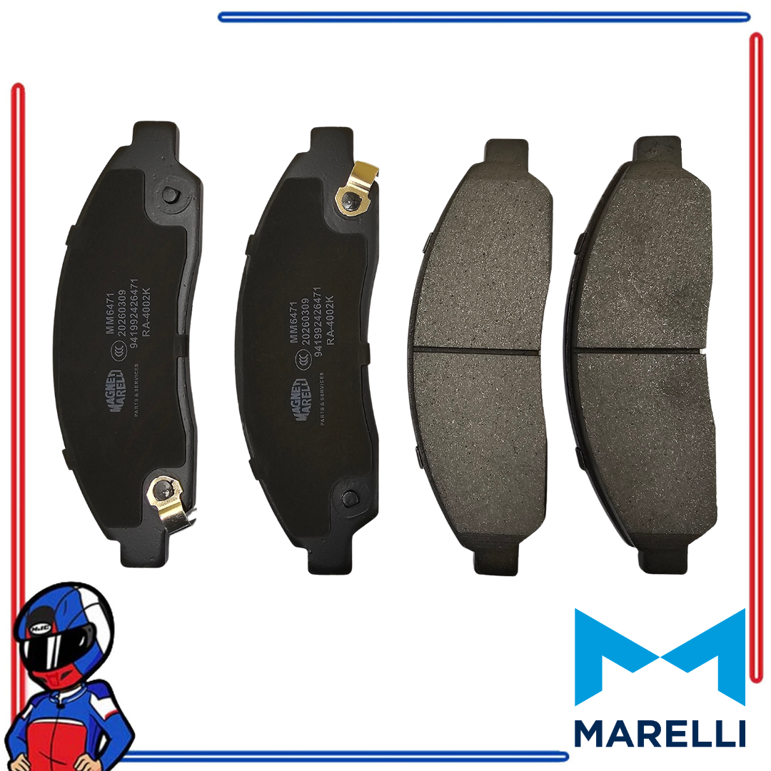 MARELLI Brake Pad DMAX; IPV; MUX 2003-2008; Colorado 2004-2013 Front