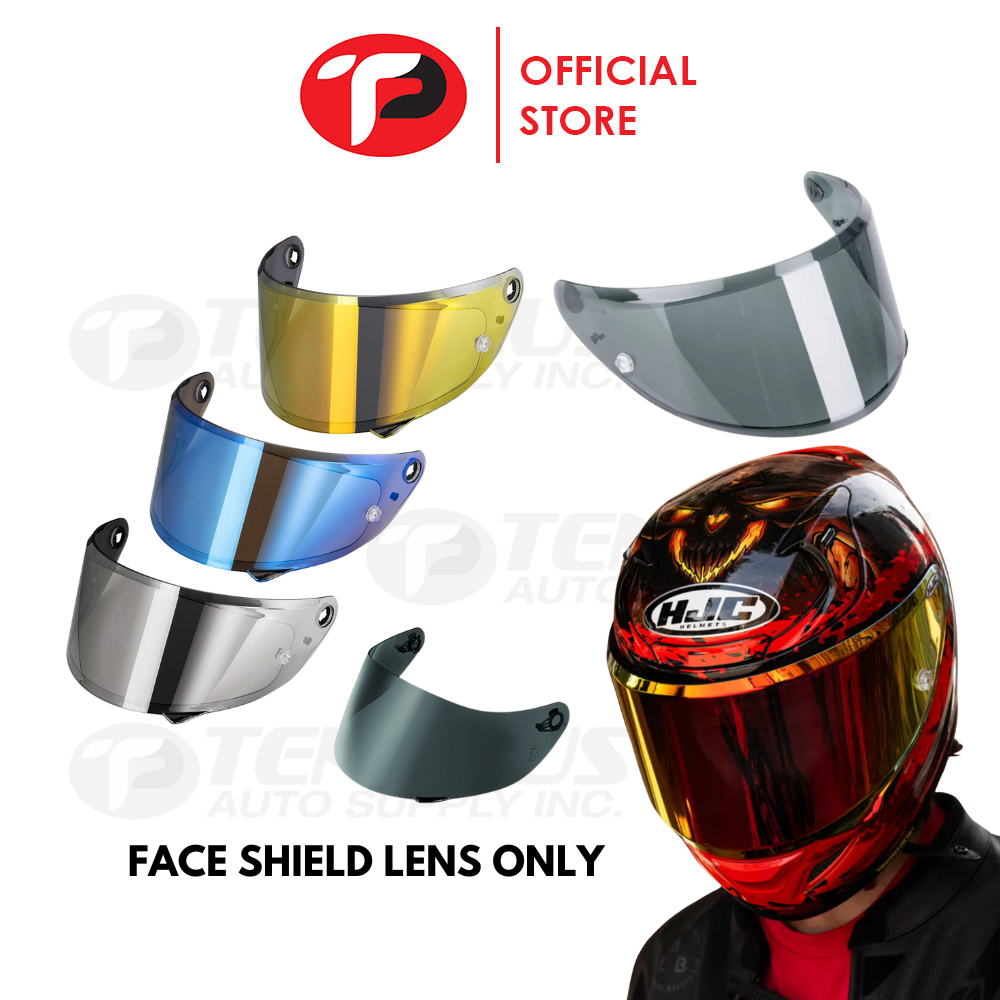 HJC Helmet Face Shield Lens for RPHA 12 Clear, Smoke, Dark Smoke, Iridium Gold, Iridium Silver, Iridium Blue