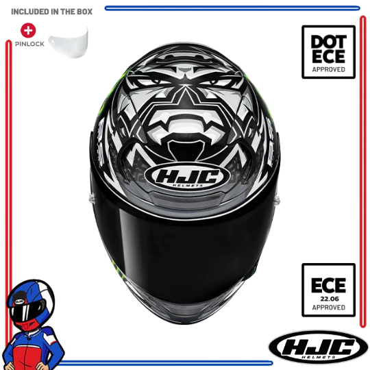 HJC Helmets RPHA 12 Quartararo Black Series MC5