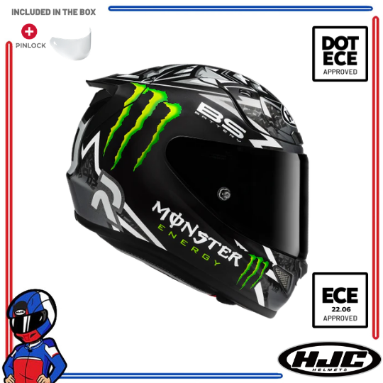 HJC Helmets RPHA 12 Quartararo Black Series MC5