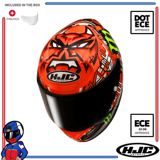 HJC Helmets RPHA 12 Quartararo 2025 MC1