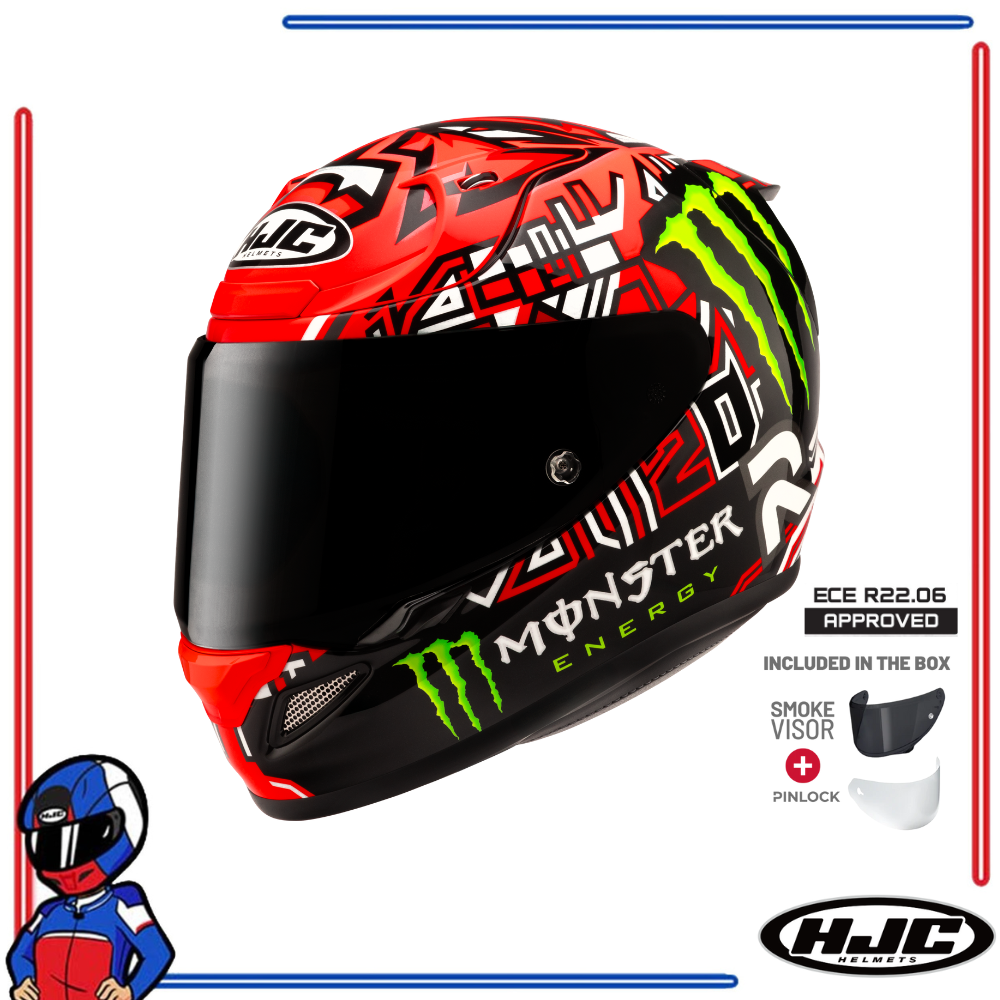 HJC Helmets RPHA 12 Quartararo 2025 MC1