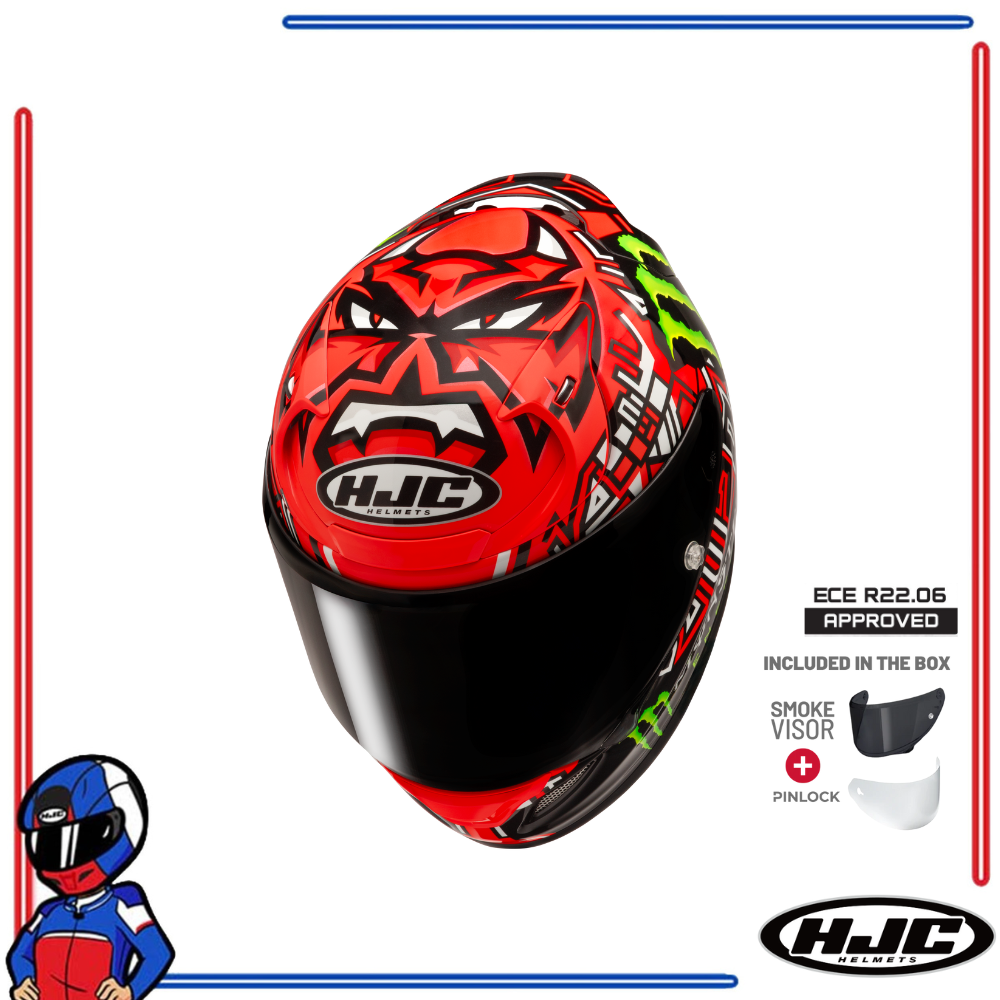 HJC Helmets RPHA 12 Quartararo 2025 MC1