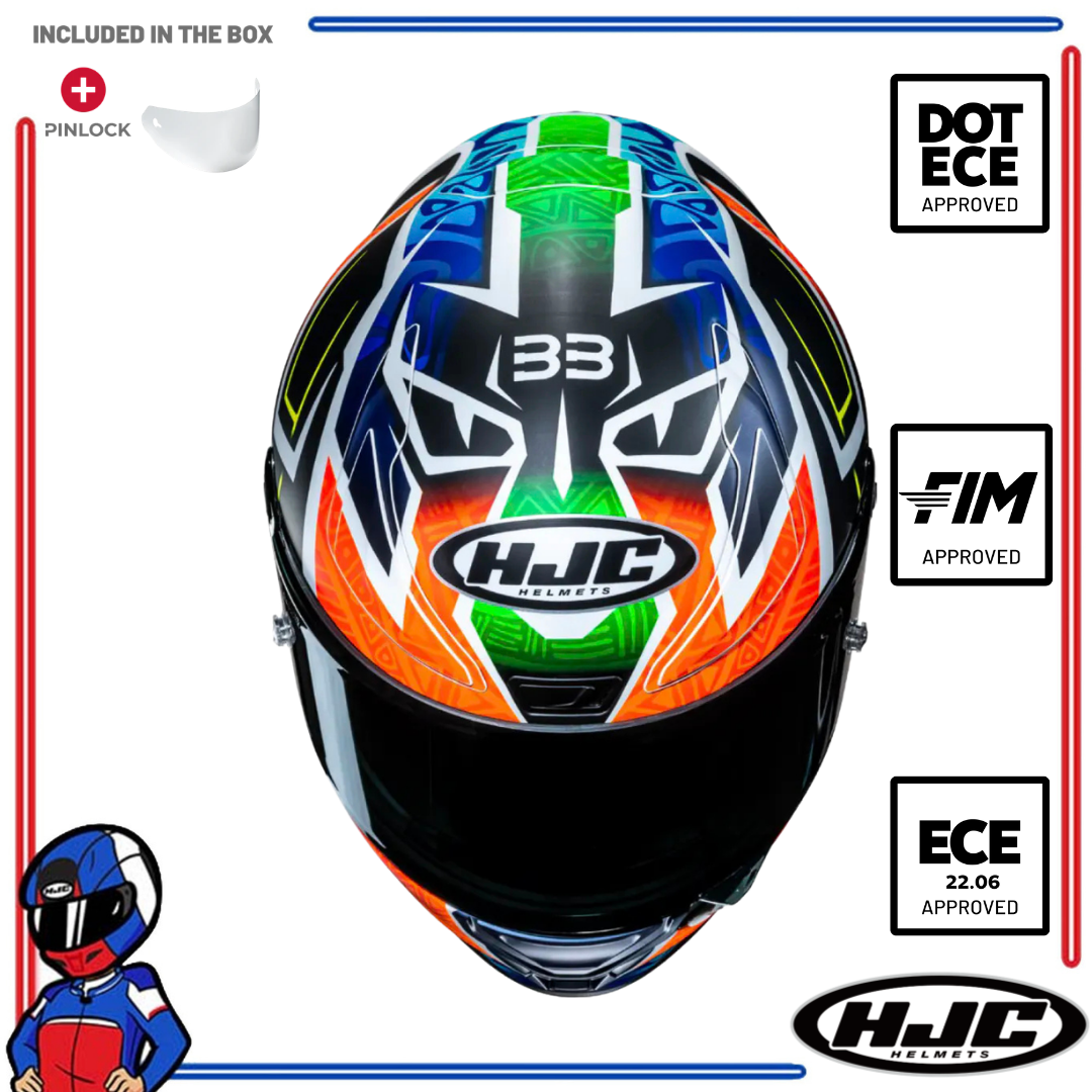 HJC Helmets RPHA 1 Brad Binder MC27SF