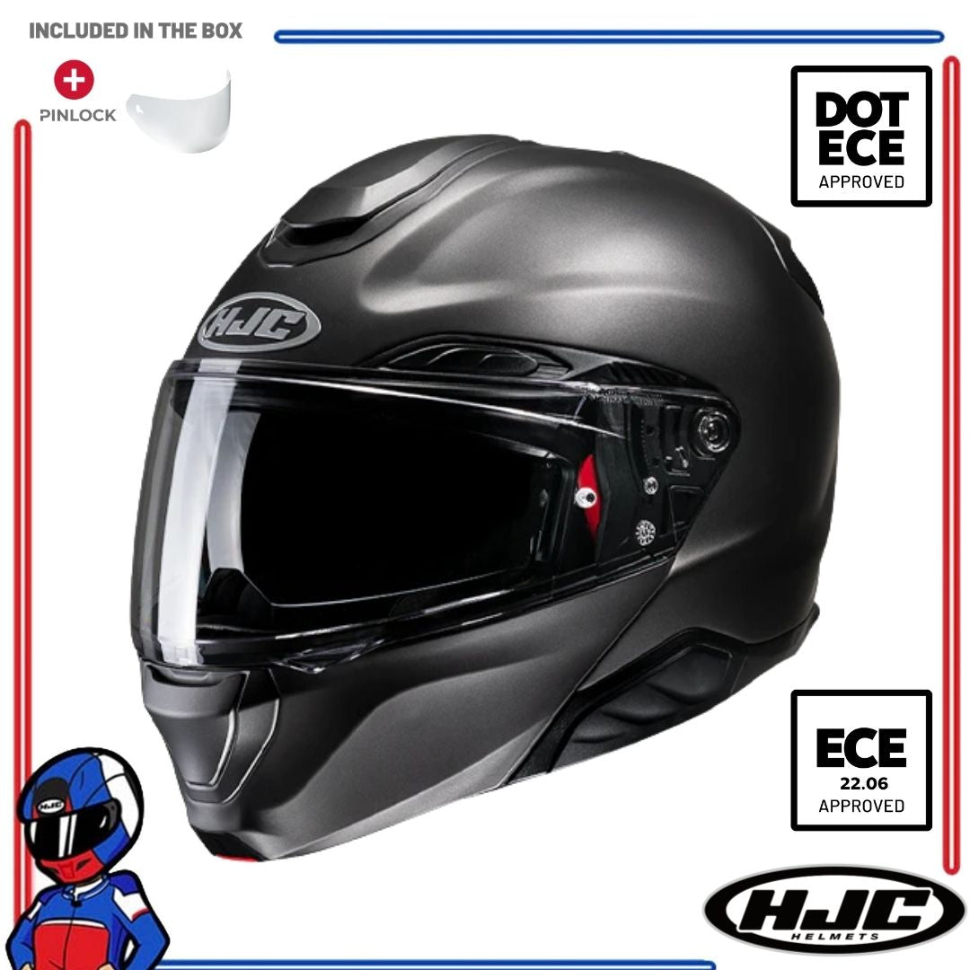 HJC Helmets RPHA 91 Semi Flat Titanium