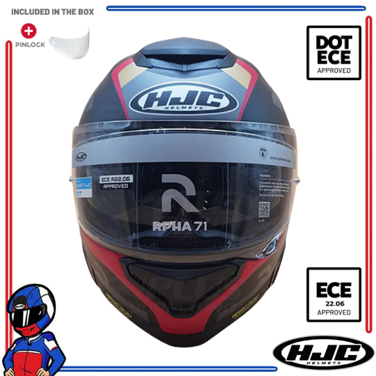HJC Helmets RPHA 71 Hapel MC1SF