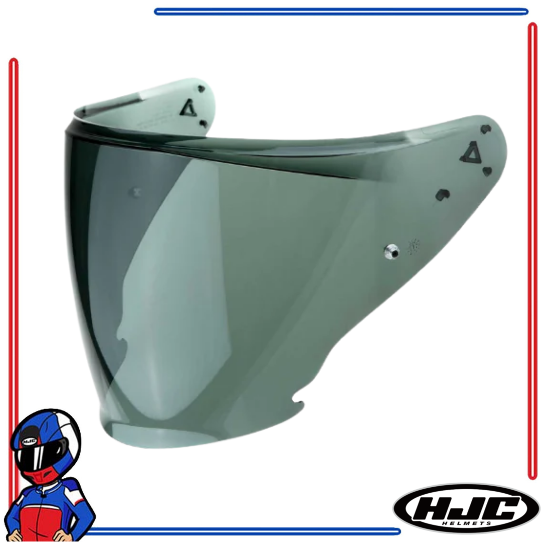 HJC Helmets Face Shield Lens for i31 F31 Clear; Smoke; Dark Smoke; Iridium Gold; Silver; Blue; Fire Red