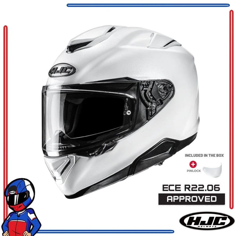 hjc full face helmet flat pearl white HJC Helmets RPHA 72 Pearl White