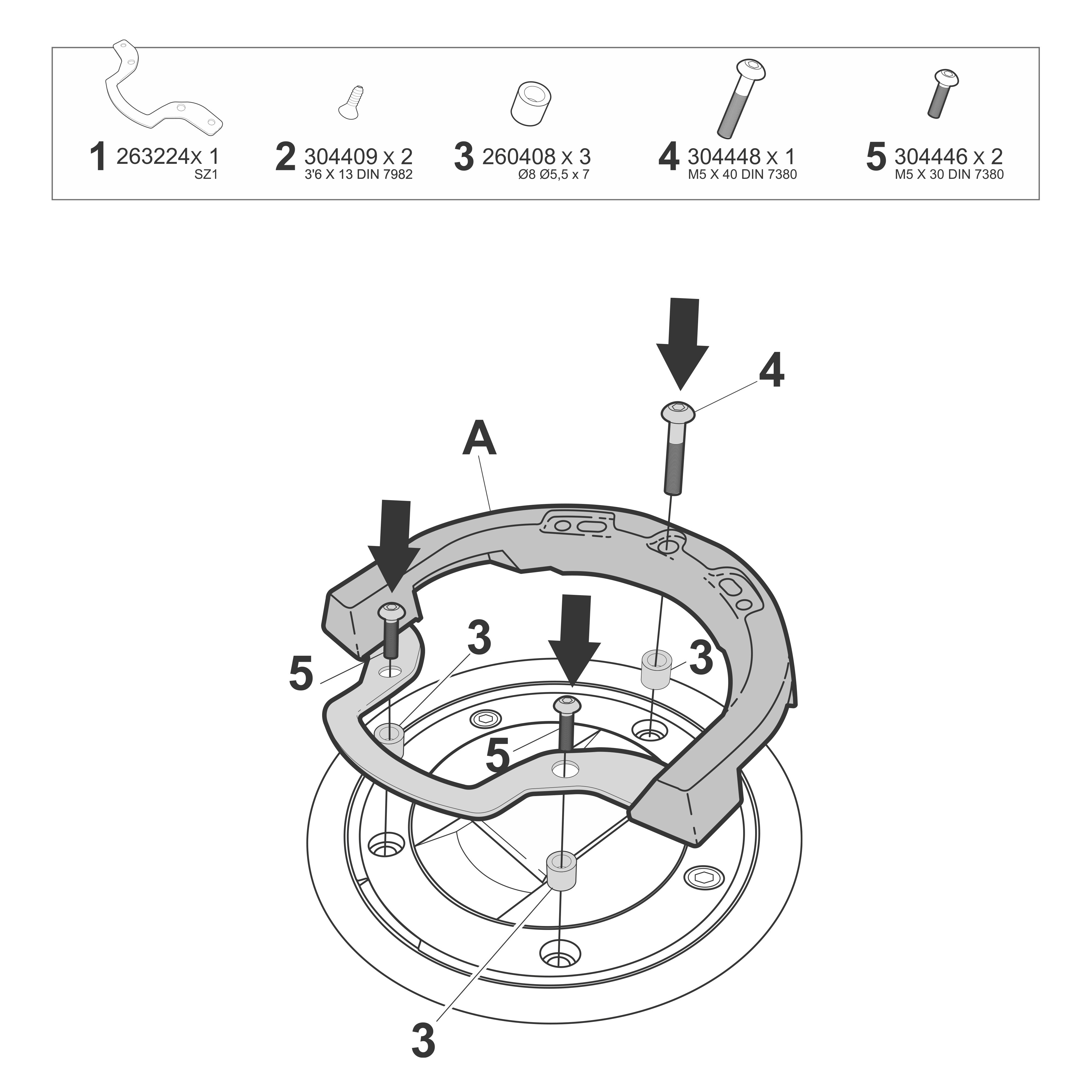 SHAD Click System Fitting Kit Suzuki V-Strom; Hayabusa; GSX; SV650; Katana