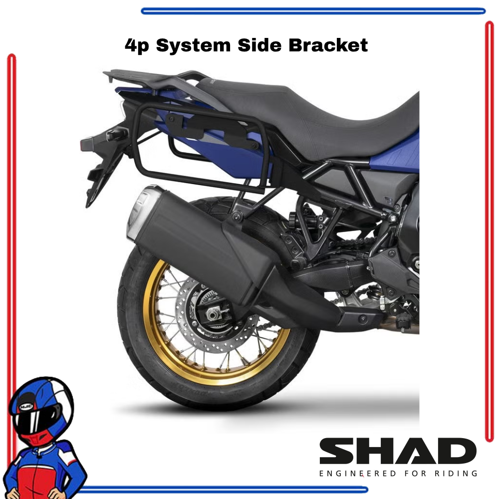 SHAD 4P System Side Bracket Suzuki V-STROM 800 SE; DE; TECH 2023-2026