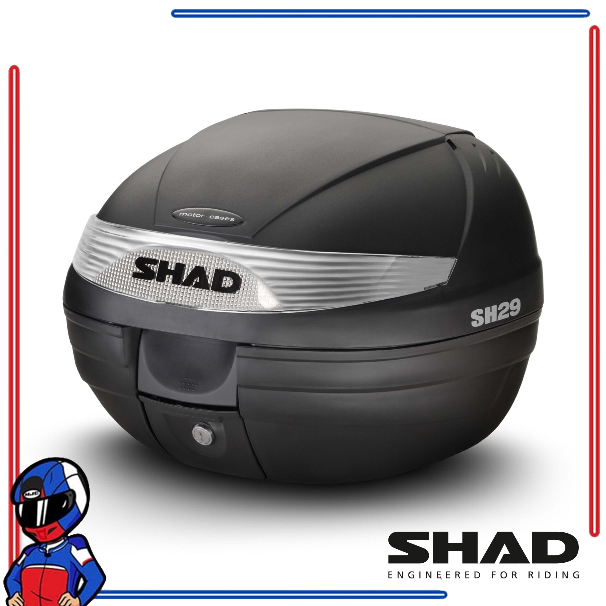 SHAD Motorcycle Box SH29 Black
