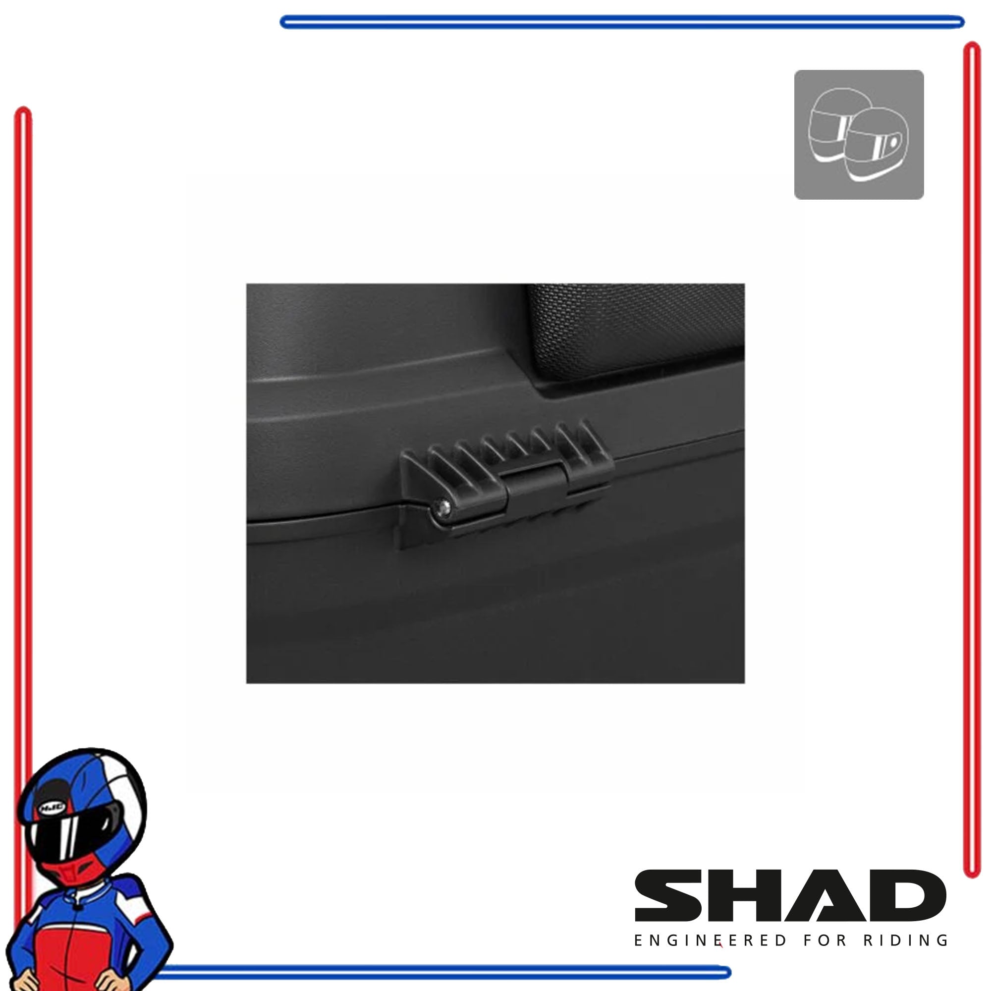 Shad Top Case SH44 Black