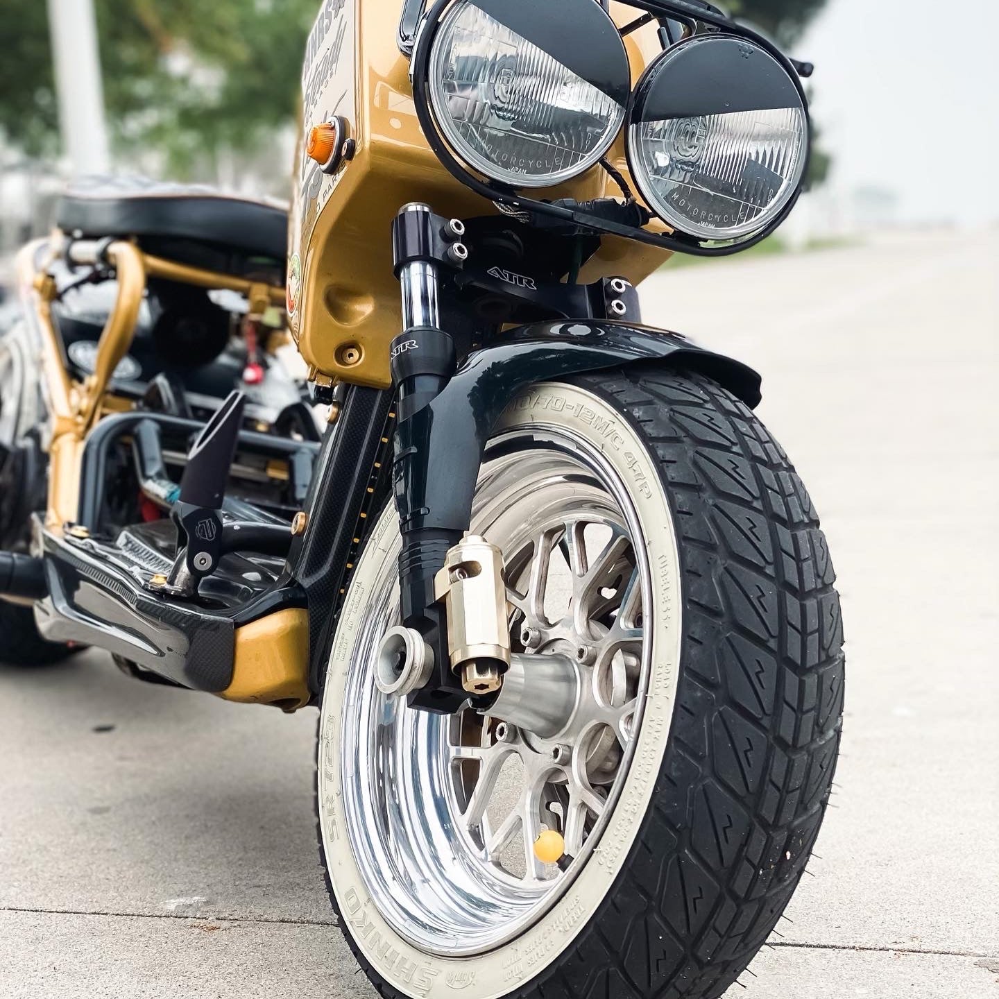 Shinko Motorcycle Tires Scooter SR723 Black Wall Size 10 11 12