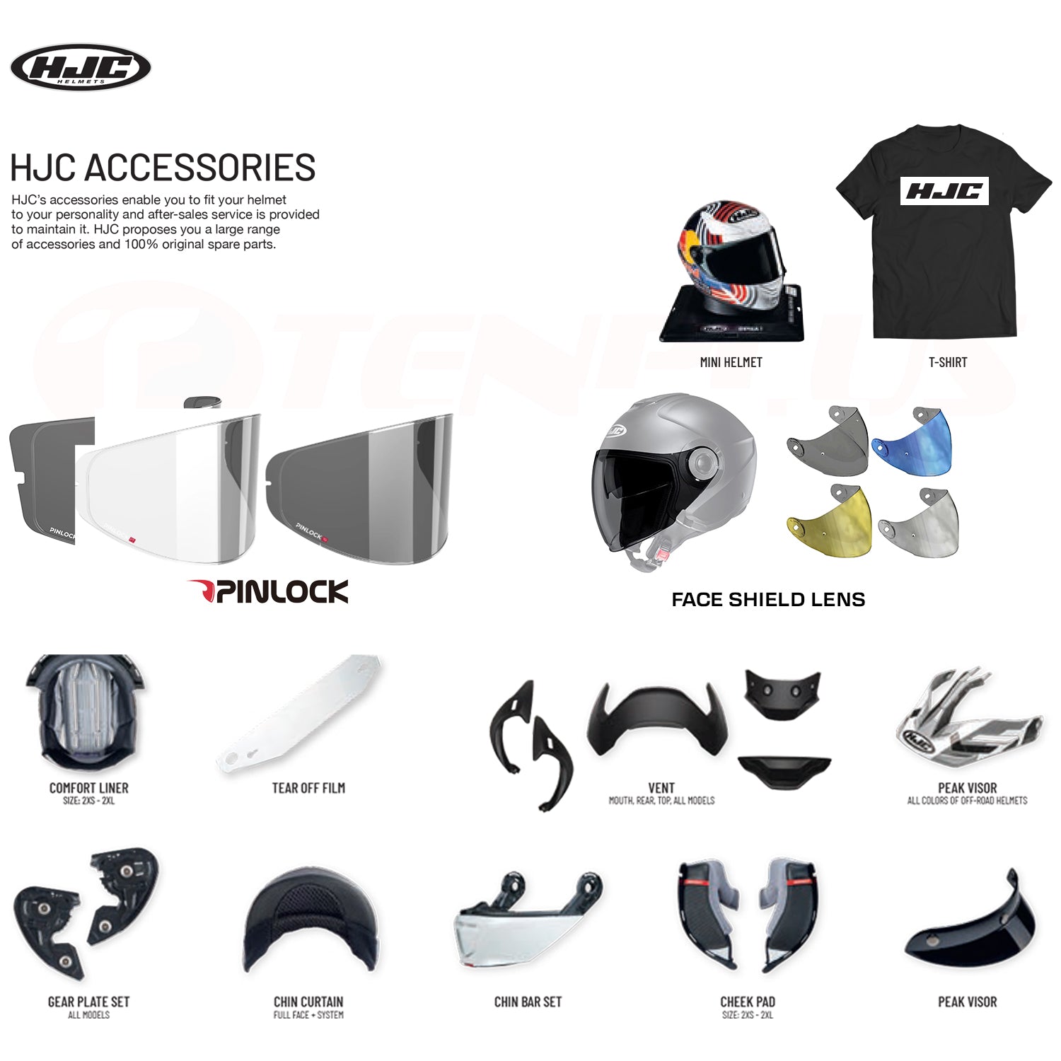 HJC Helmets C71 Pearl White