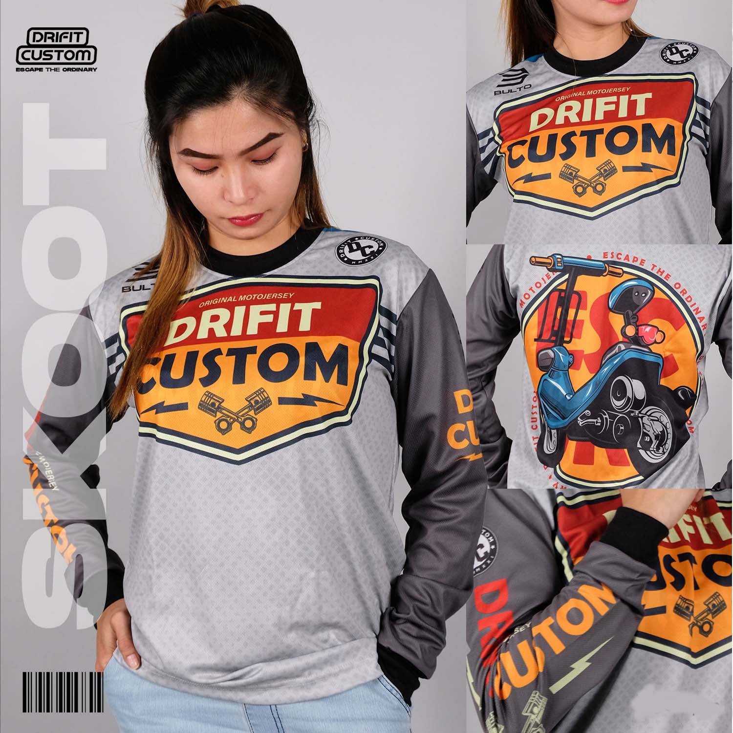 DRIFIT Custom Moto Jersey Skoot