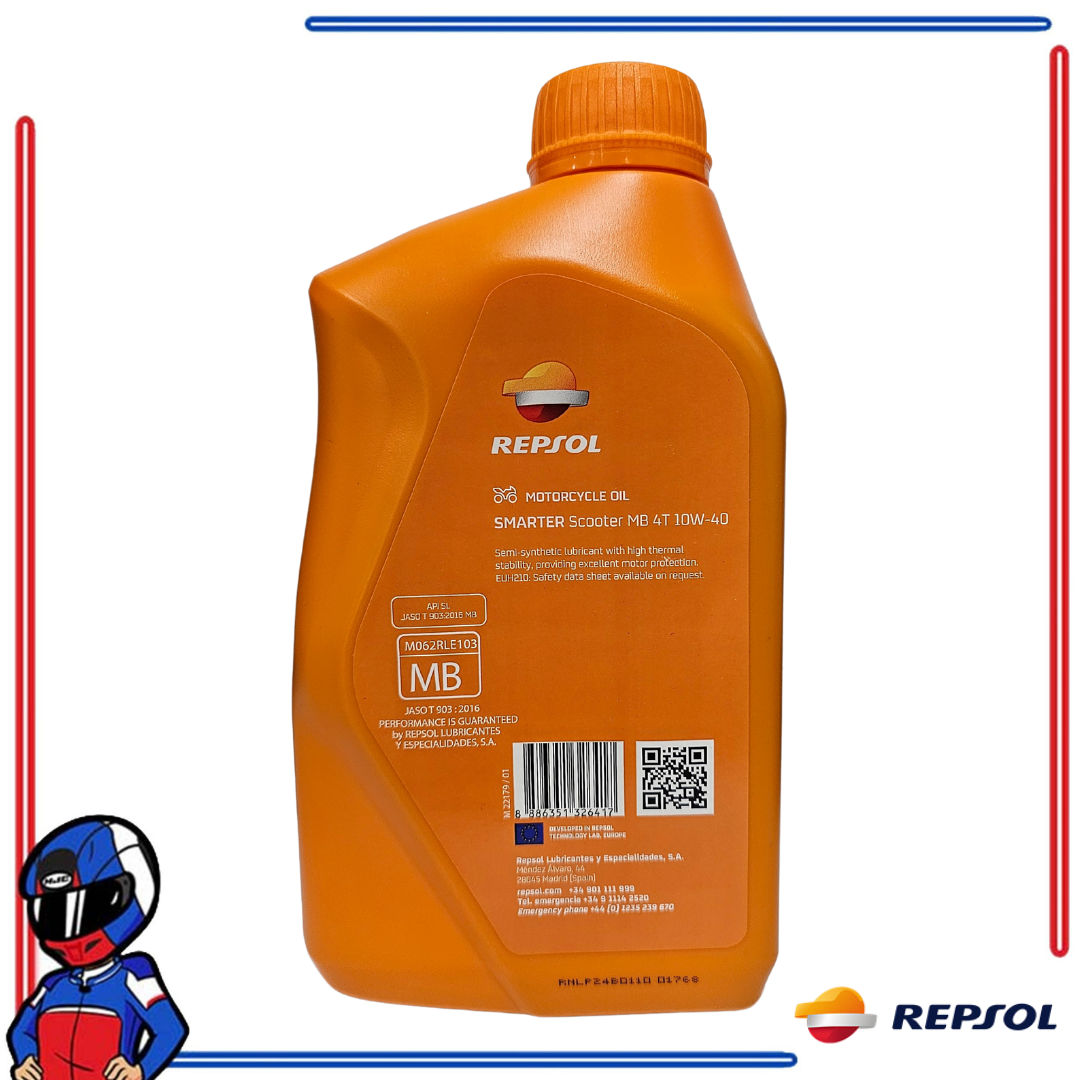 Repsol Smarter Sport 4T 10W40 1L