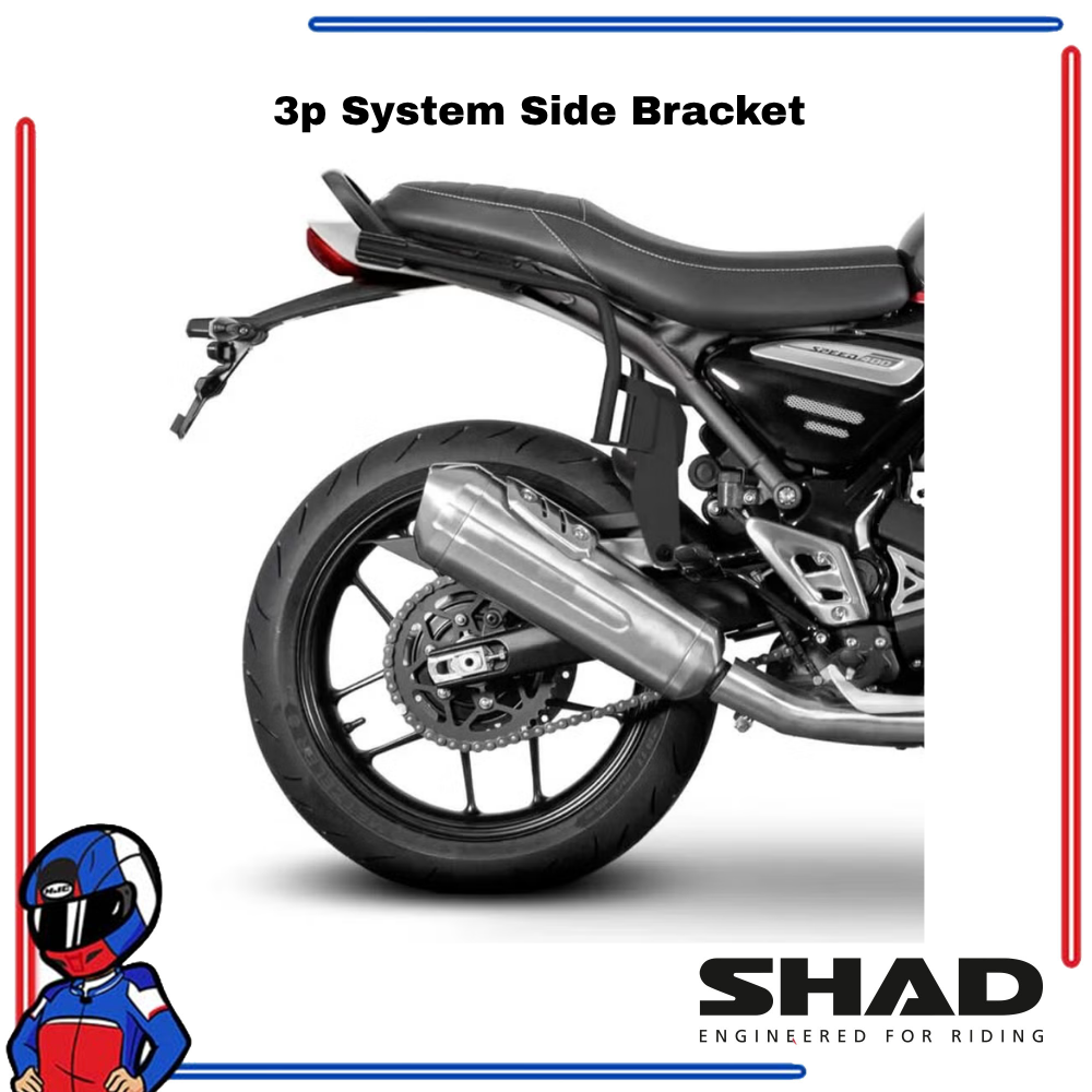 SHAD 3P System Side Bracket Triumph Speed 400 2025