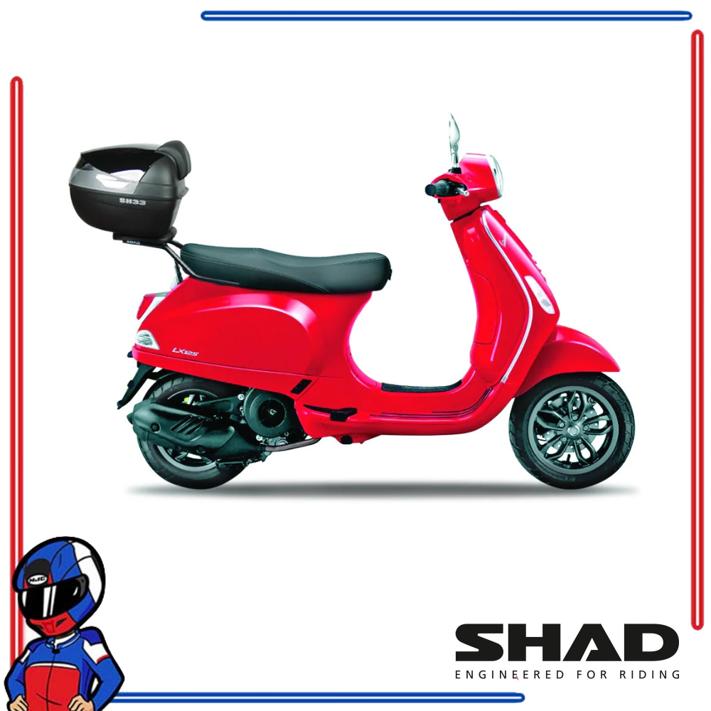 SHAD Motorcycle Box Bracket VESPA LX 125 I-GET