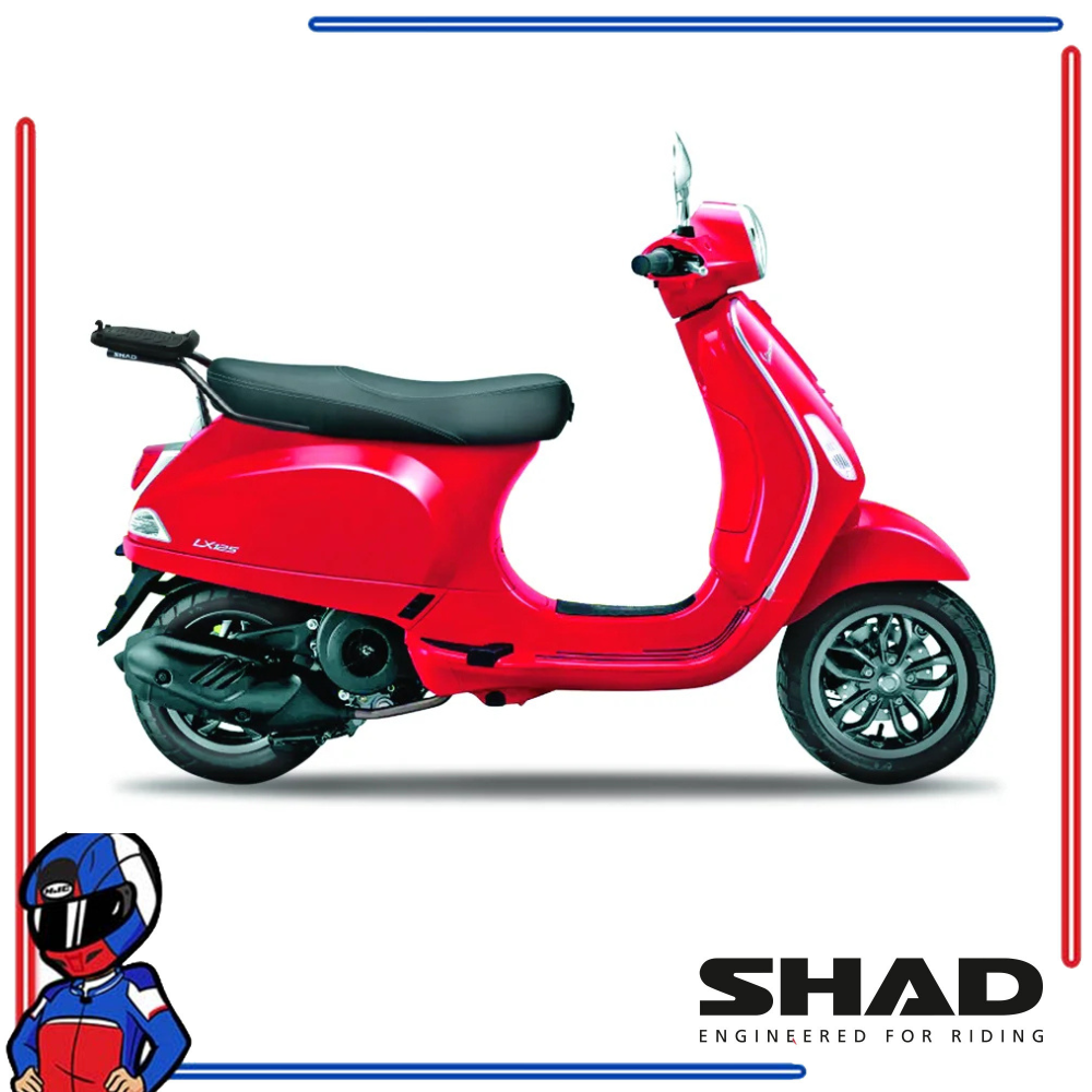 SHAD Motorcycle Box Bracket VESPA LX 125 I-GET