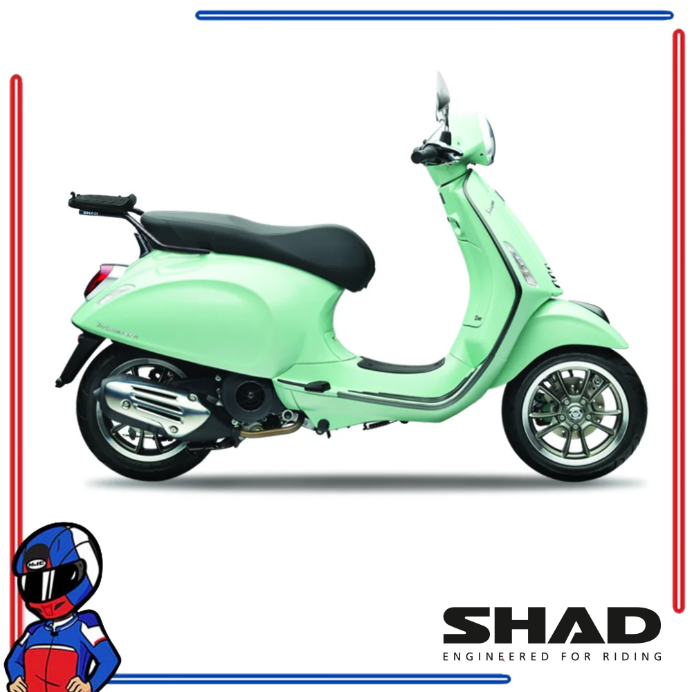 SHAD Motorcycle Box Bracket VESPA Primavera; Sprint; S150