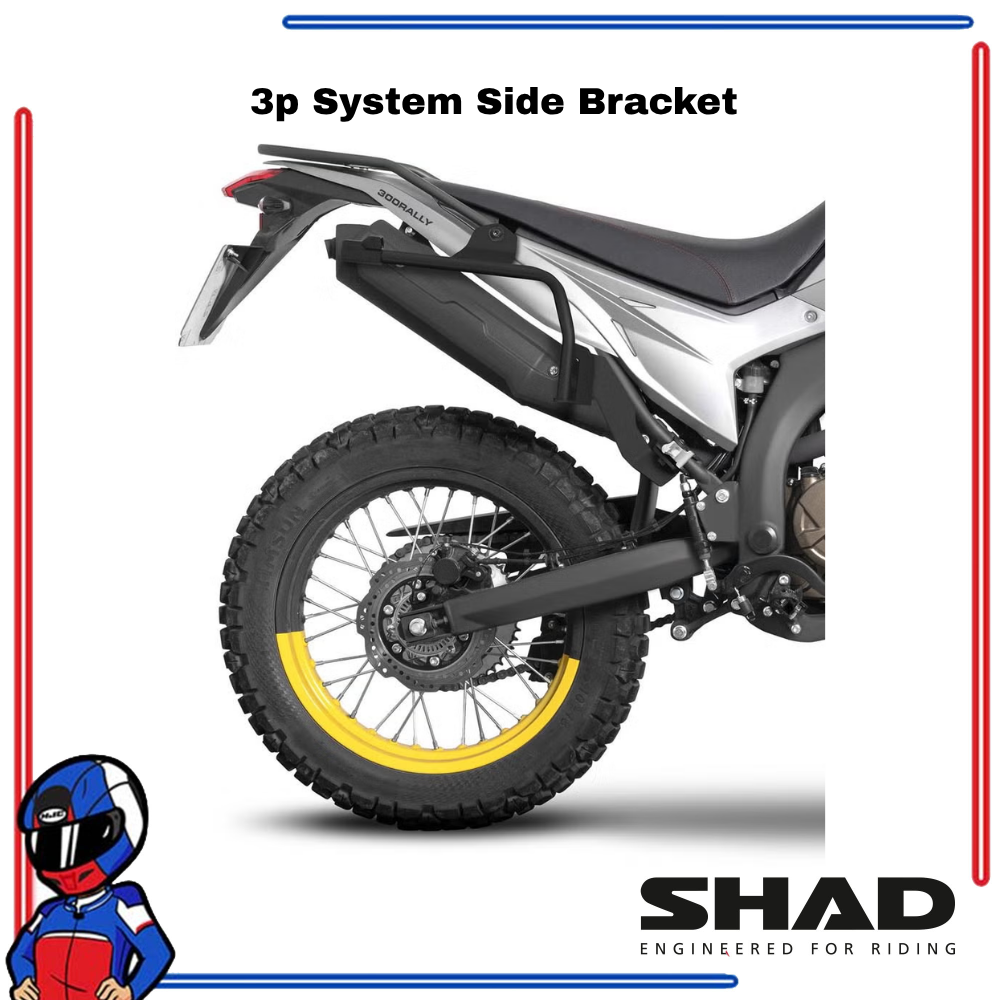 SHAD 3P System Side Bracket 300 VOGE RALLY 2023-2026