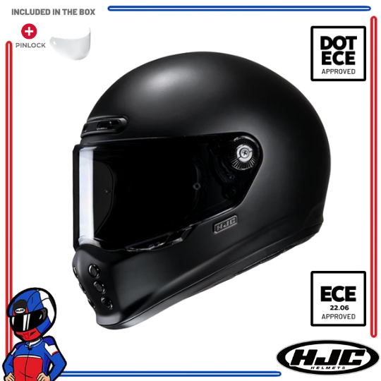 are hjc helmets dot approved V10 Matte Black and has a removable Vintage 1960's Old Pal Model:GCX 1561-2CP STR (13' Med Light-Moderate | 2pc) Smallest Helmet