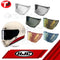 HJC Helmets Face Shield Lens for V10 Clear; Smoke; Dark Smoke; Iridium Blue; Gold; Silver; Fire Red
