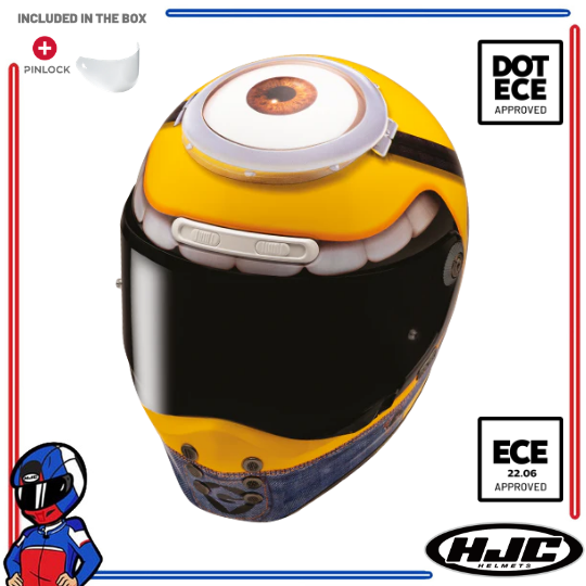 HJC Helmets V10 Stuart Minions MC3