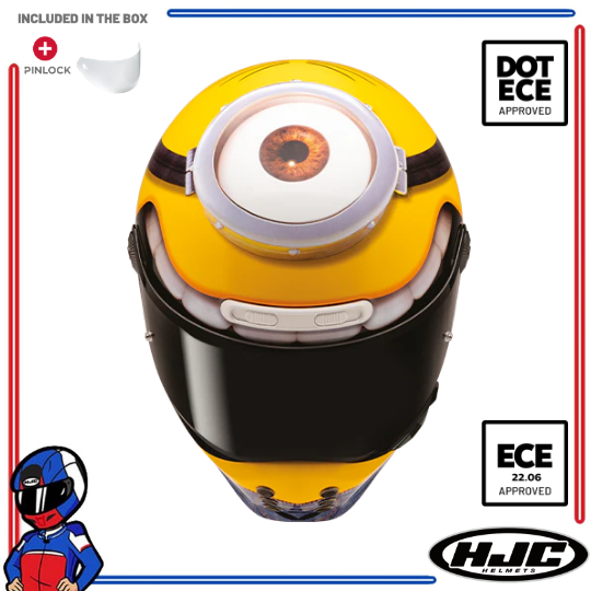 HJC Helmets V10 Stuart Minions MC3